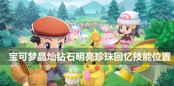 宝可梦晶灿钻石明亮珍珠回忆技能位置