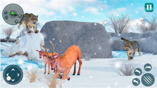 野生雪豹模拟器截图3