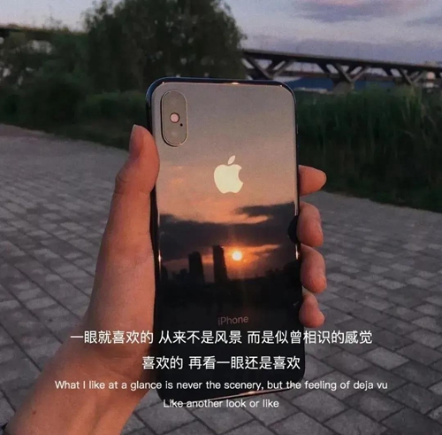 一眼就喜欢的从来不是风景而是似曾相识的感觉图片