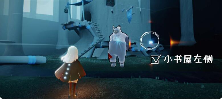 光遇傻笑童子军先祖位置