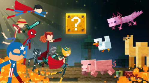 火柴人跑酷跳跃和奔跑截图1