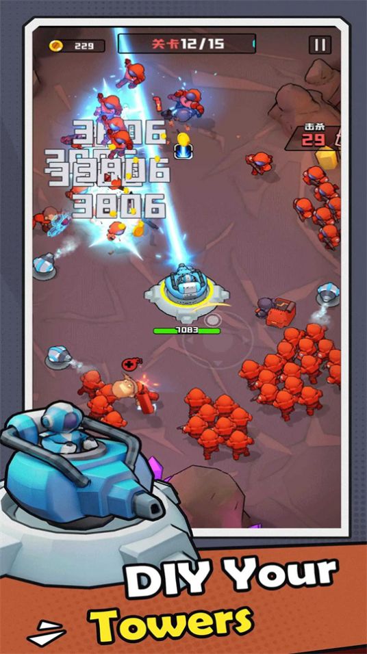 闲置堡垒防御截图3