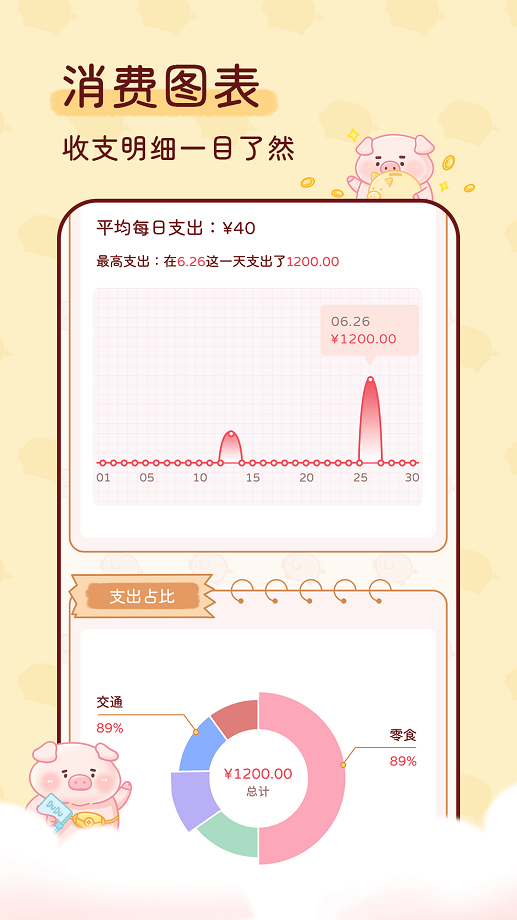 嘟嘟记账截图3