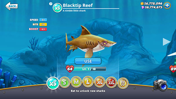 饥饿鲨世界国际服正版无限金币钻石版