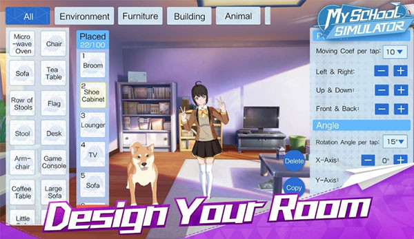 青春校园模拟器国际服截图4