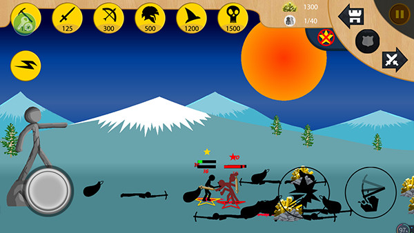 火柴人战争魔改版红色火柴人