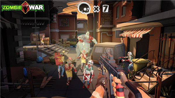 僵尸战争死亡之路截图4
