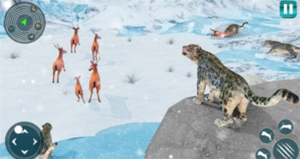 野生雪豹模拟器截图2