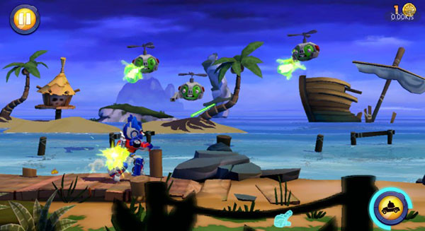 愤怒的小鸟变形金刚无限金币钻石版