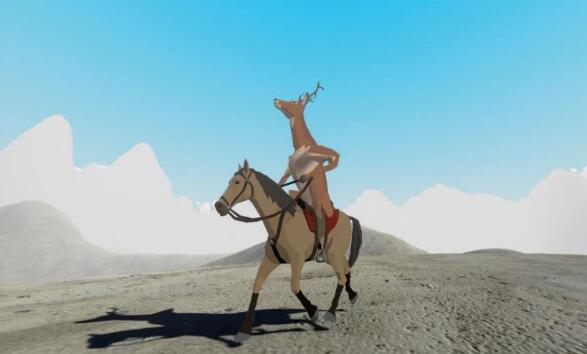 沙雕鹿模拟器截图1