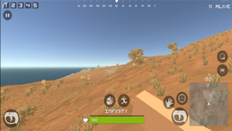 像素吃鸡战场截图1