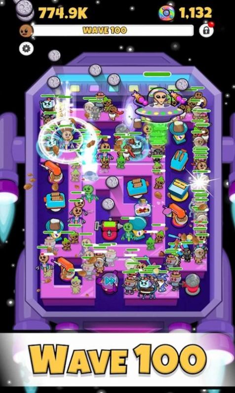 饼干人塔防截图2