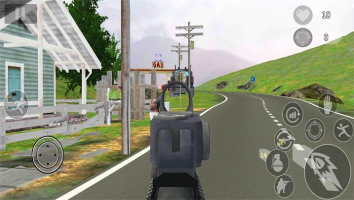 跳伞吃鸡模拟截图3