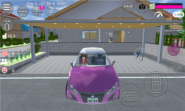 七七酱同款英文版樱花校园模拟器截图3