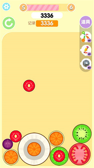 合成大西瓜小游戏截图2