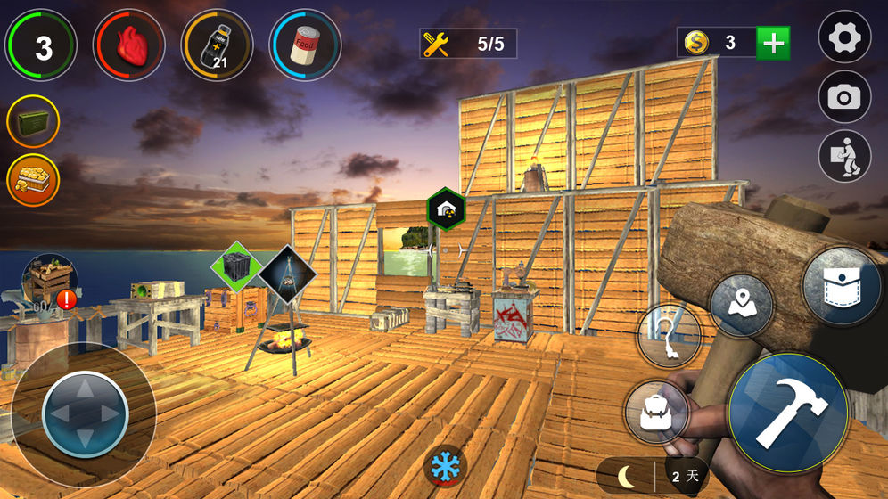 大海求生木筏生存中文版截图3