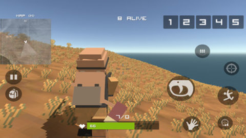 皇家战场吃鸡战截图1