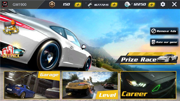 疯狂的赛车手机版截图1