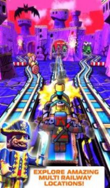 纸火车跑酷截图1