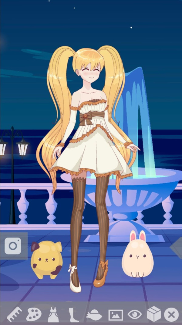 动漫女孩爱打扮截图1