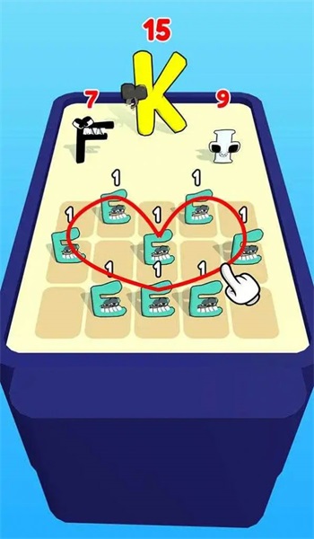 合并字母表怪物融合截图1