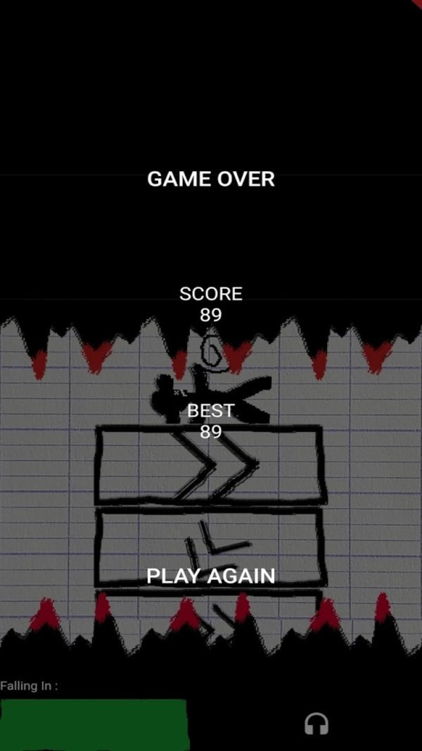 火柴人跌落陷阱截图1