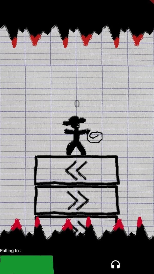 火柴人跌落陷阱截图2