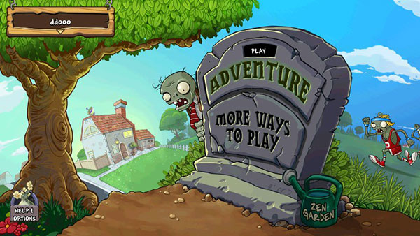 植物大战僵尸北美汉化版功能菜单