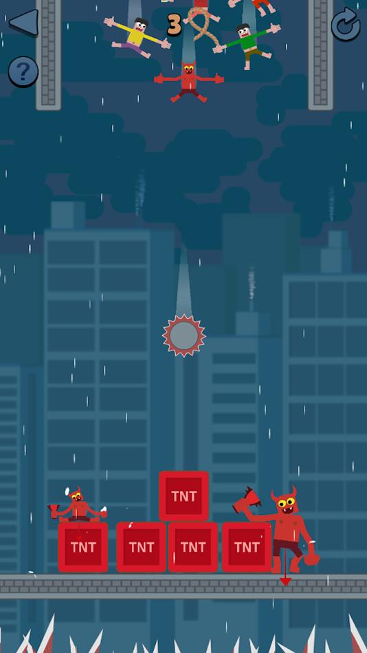 秋季男孩绳索救援截图3