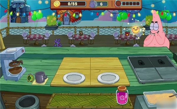 海绵宝宝大闹蟹堡王内置菜单全地图