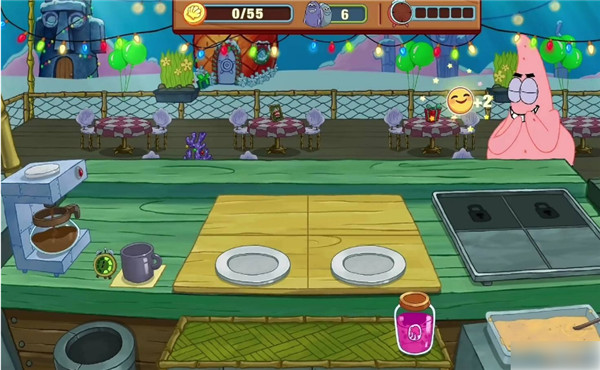 海绵宝宝大闹蟹堡王内置菜单2023