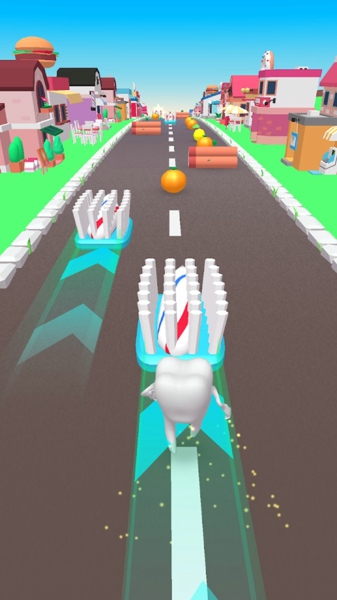 牙齿人跑酷截图2