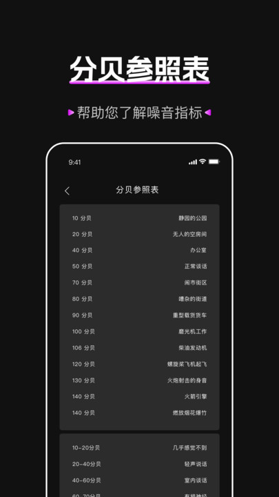 标准噪音分贝检测仪截图1