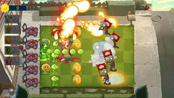 植物大战僵尸娘化版截图2