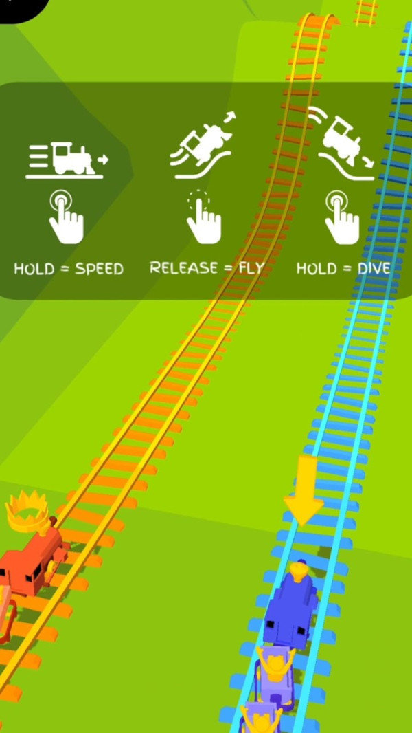 人类火车冲鸭截图1