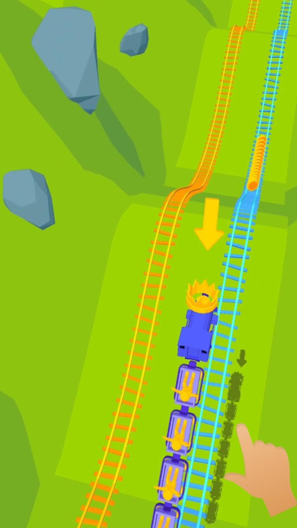 人类火车冲鸭截图2