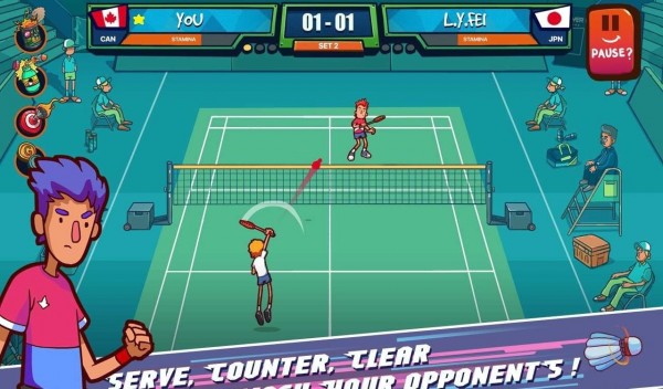 超级羽毛球联赛截图1