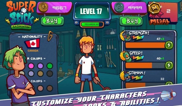 超级羽毛球联赛截图3