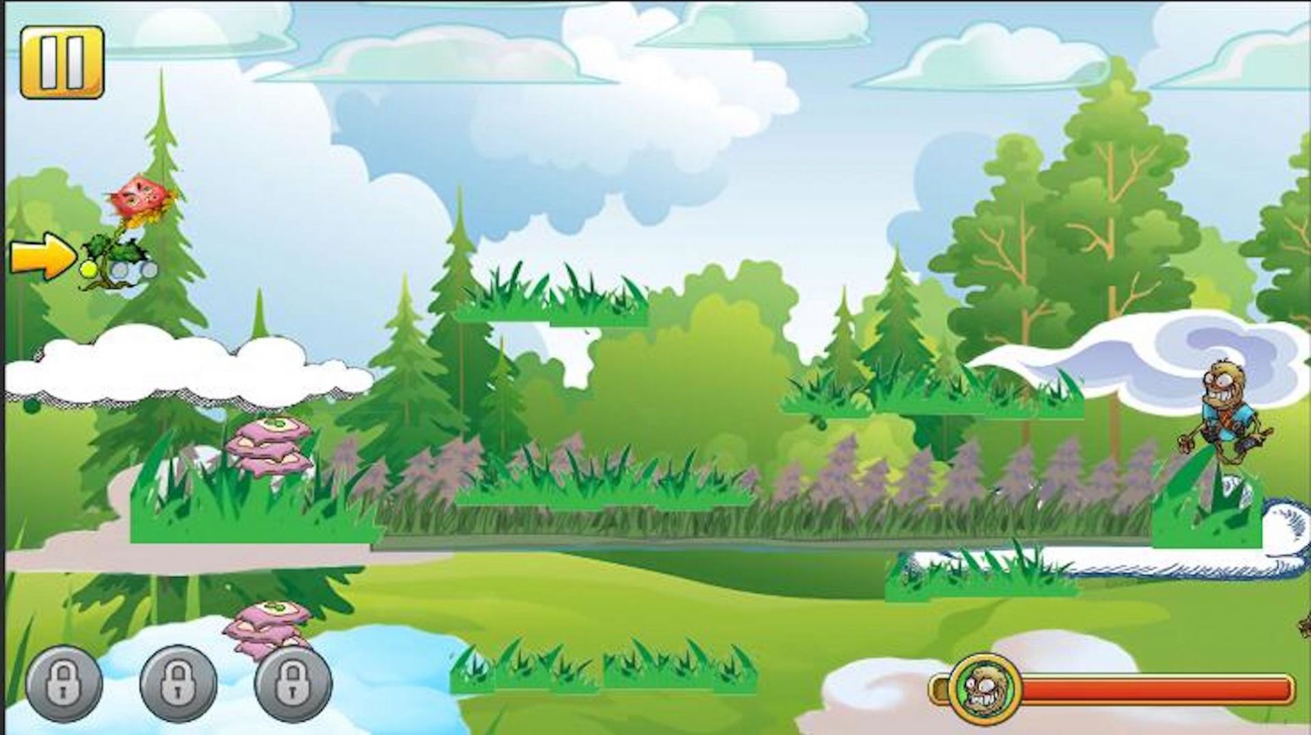 娘化植物大战怪兽截图2