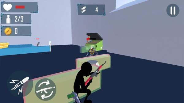 火柴人冲突截图1