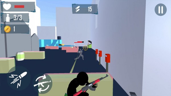 火柴人冲突截图3