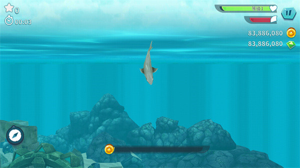 饥饿鲨进化免费版无限钻石无限金币中文版