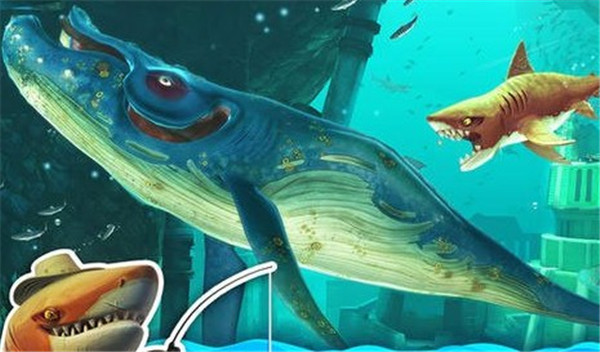 饥饿鲨世界鲨鱼全部解锁版