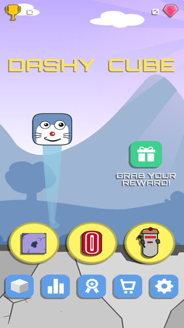 弹跳方块体截图2