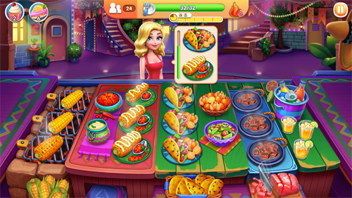 风味美食街无限金币版