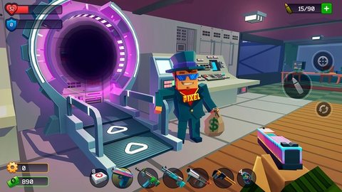 全民像素吃鸡战场截图2