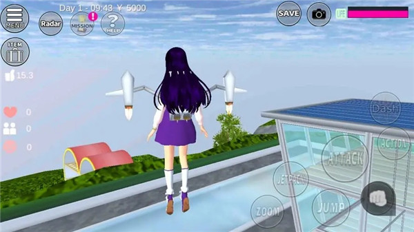 七七酱同款樱花校园模拟器无广告英文版