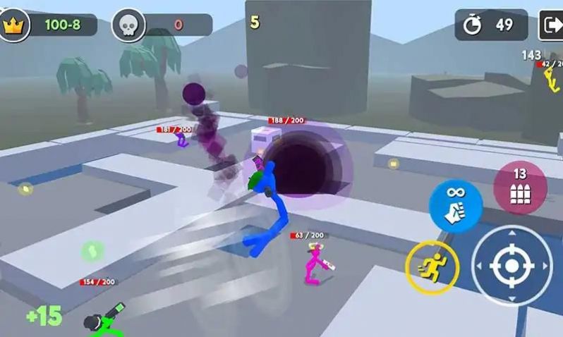 火柴人格斗进化截图1