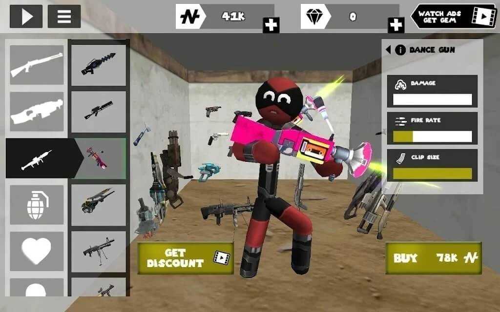 火柴人绳索英雄汉化版截图1