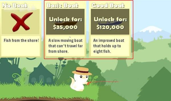 小猫钓鱼游戏有船版本无限金币版